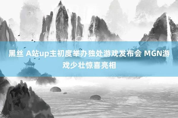 黑丝 A站up主初度举办独处游戏发布会 MGN游戏少壮惊喜亮相